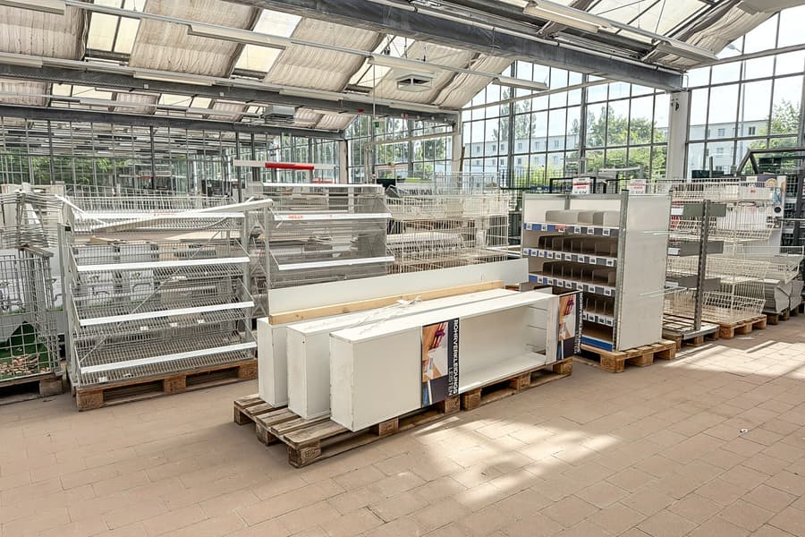 Posten Verkaufsregale und Einzelbauteile